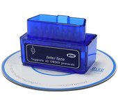Ociodual Dispositivo Interfaz V2.1 Bluetooth Herramienta de Análisis Diagnóstico Azul para Android Coche