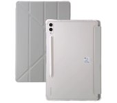 For Samsung Tab S10 S9 FE 10.9 Plus 12.4 13.1 inch Case Acrylic Back Cover For Galaxy Tab A9 Plus S9 fe 11" Pen Holder Cases