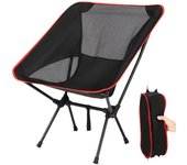 Silla de Camping Plegable,Silla Plegable Camping, Silla Plegable Ultraligera Compacta Portátil with Bolsa de Almacenamiento portátil,Ligera para Jardín,Playa, Pesca, Camping,Viajes,Senderismo