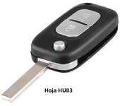KEYYOU Filp Remote Key Shell 2/3 Buttons Case For Renault Clio 3 Kangoo Master Modus Twingo 2006-2016 Replacement Uncut Blade
