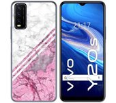 Tumundosmartphone Funda Gel Tpu para Vivo Y20s / Y11s diseño Mármol 03 Dibujos