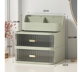 Cosmetics Transparent Storage Box Desktop Drawer Storage Box Office Desk Organizing Shelves