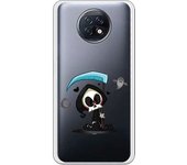 Funda compatible con Xiaomi Redmi Note 9T 5G - Criatura con guadana