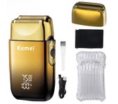 Kemei TX10 Electric Shaver Hair Rechargeable Facial & Beard Foil Razor For Men Bald Head Shaving For Men Machine Barber