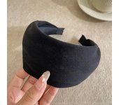 New Vintage Headband Wide Cross Hairband Plain Color Nonslip Headbands Women Hair Accessories