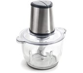 SUINGA Cortador Automático, Picador de Alimentos, Picadora con Cuchillas de Ultra-Resistentes, Libre de BPA, 2 velocidades 1,2 litros