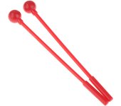 2Pcs Percussion Drum Sticks Mallets Drumsticks Adults Kids Stick Mallet Plastic Instrument Children's Toys Accessories