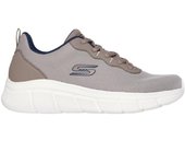 Zapatillas skechers bobs b flex icy edge marrón de hombre.
