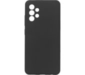 eSTUFF Samsung Galaxy A32 4G Silicone Case Black Silk, W126172692 (Silicone Case Black Silk Touch 4 Sides Covered)