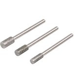 Set 3 muelas de diamante cilíndricas 5987000 wolfcraft