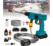 Lavadora de automóviles de alta presión sin cuerda de 30 bar, lavadora de automóviles, generador de pistola de agua, lavadora de pulverización de pistola de agua, lavadora de automóviles de batería makita 18v,
