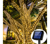 Outdoor Solar Fairy String Lights 105Ft 310LED Twinkle Lights Waterproof for Xmas Patio Garden Yard Wedding Party Tree Decor