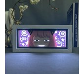 Anime Cartoon Night Lights LED Son Goku Vegeta Dabi Tanjirou Albedo Color Changing Desk Lamp Satoru Gojo Action Figure Toys