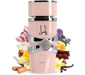 Perfume Árabe para Mujer 100ML Yara Rosa Lattafa Original Incluye Atomizador 5ml - Lacosvi Recargable De Perfume Dulce de Frutas Tropicales, Vainilla y Sándalo - Regalo para Mujer