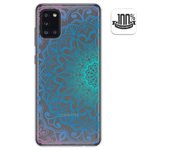 Tumundosmartphone Funda Gel Transparente para Samsung Galaxy A31 diseño Mandala Dibujos