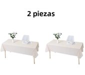 1pc Reusable Tablecloths 137x183cm BPA Free Plastic Dining Table Cover Cloth for Parties Picnic Camping Disposable Tablecloths