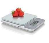 Báscula de Cocina Electrónica Laica KS1320/ hasta 5kg/ Plata