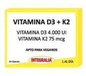 Integralia Vitamina D3+K2 30Caps