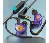 3.5mm/Type-C Wired Monitor Earphones L Plug Low Latency Competitive Gaming Headphones HIFI Stereo Sports Headset For Ios Android