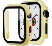 Cover for apple watch case 44mm 40mm 38mm 42mm iwatch case screen protector bumper Tempered Glass apple watch series 6 se 5 4 3