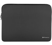 Funda de neopreno phoenix para tablet o portátil 14pulgadas interior terciopelo negra