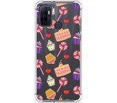 Tumundosmartphone Funda Silicona Antigolpes para Oppo A53 / A53s diseño Dulces 01 Dibujos