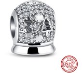 New 925 Silver Santa Claus Elk Deer Snowflake Tree Candy Cane Socks Hat Christmas Beads Fit Pandora Charms Bracelet DIY Jewelry