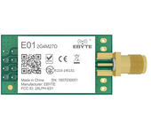 nRF24L01P 2.4GHz 500mW E01-2G4M27D SPI Transceiver E01-2G4M27D 27dBm SMA Long Range nRF24L01 PA LNA Transmitter Receiver