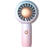 Mini ventilador de mano USB silencioso, lindo ventilador portátil pequeño, regalo creativo, ventilador de mano con aromaterapia (multicolor)