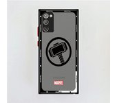 Marvel Hero Logo Phone Case for Samsung Galaxy Note 20 8 9 Note 10 S10 S9 S8 Plus Note10Plus Matte Soft Cover