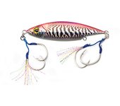 JLC Real Slow Jig Pesca Jigging  Montaje Anzuelos  Doble Colores Realistas