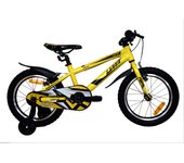 Bicicleta Montaña Niños 16" Umit Cuadro Aluminio 160 Amarilla