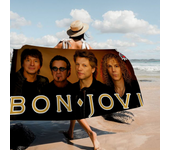 B-Bon-Jovi Logo Towel Microfiber Beach Towel Absorbent Quick dry Soft Yoga Swimming Resort Mountain Climbing Towel