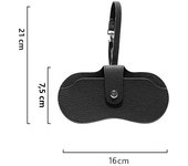 Glasses Storage Bag Portable Women& Sunglasses Case Glasses Clip Protective Case Portable Fashion Men