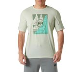 HP RACE GRAPHIC T-SHIRT 403 SEAFOAM