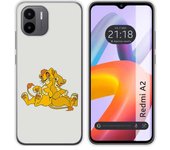 Funda Silicona compatible con Xiaomi Redmi A2 diseño Leones Dibujos