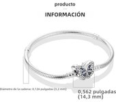 Silver Plated Bracelet Perfume Bottle Original Snake Chain Fit Charms Beads DIY Fine Jewelry Gift Pulseras For Women Bracelets