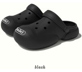 Zapatos con agujeros grandes para mujer en verano, nuevo estilo para uso en interiores y exteriores, parejas antideslizantes que pisan mierda, sandalias de suela gruesa para mujer