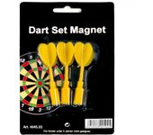 Dardos Magneticos Amarillos 3 unidades  4845.03Marca,KarellaDardos,Dianas Magneticas