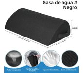 Foot Rest for Under Desk At Work, Office Desk Accessories with Memory Foam & Washable Removable Cover Foot Stool for Office, Car