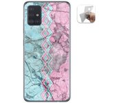 Tumundosmartphone Funda Gel TPU Samsung Galaxy A51 5G Mármol 08