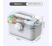 Home Medicine Organizer Box Large Capacity Portable Medical Storage First Aid Kit Boxes Layered Foldable Organizers Plastic Case