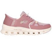 Cómoda  Deportiva mujer Skechers SLIP-INS GLIDE-STEP® PRO cómodo tejido malva. Diseño para calzar sin manos Heel Pillow Plantilla Memory Foam. Amortiguación Glide-Step® Altura Tacón bajo (1-3 cm) Referencia 150420-DKMV