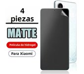 4Pcs Matte Hydrogel Film For POCO F5 X7 X6 X5 X3 Pro F4 GT M3 For Xiaomi 14 Ultra 13T 12T Pro 14 13 12 Screen Protector No Glass