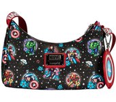 Bolso bandolera Vengadores Avengers Marvel Loungefly. Bolso bandolera moderno y funcional. Perfecto para llevar tus objetos personales con comodidad y estilo.