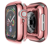 TPU Cover for apple watch band series 9 8 7 6 5 4 SE 44mm40mm iwatch 3 38/42mm Accessories bumper screen protector case 41mm45mm