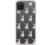 Funda Silicona Antigolpes para Samsung Galaxy A12 diseño Perros 12 Dibujos