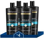 TRESemmé Champú Hidrata y Purifica 685ml - Pack de 4