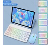 For iPad Air 5 4 Case with RGB Keyboard for iPad Pro 11 Case funda iPad 9th 10th Generation Case 10.9 10.2 8th Magic Keyboard