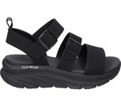 SKECHERS | Sandalias Skechers Relaxed Fit D'Lux Walker Retro Cosmos para Mujer – Sandalia con Plataforma en Color Negro – Sandalia con Hebillas – Relaxed Fit – Vegan – Plataforma Media y Cómoda – Modelo 119234-BBK